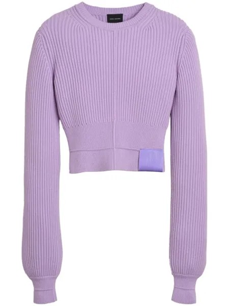 Marc Jacobs джемпер Femme с круглым вырезом, фиолетовый