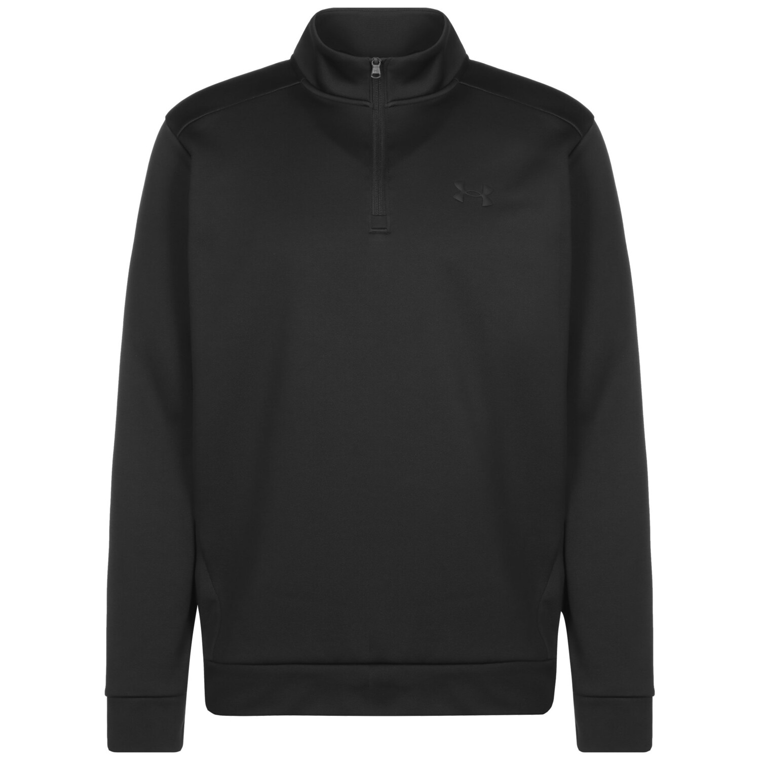 Лонгслив Under Armour Fleece 1/4 Zip, черный