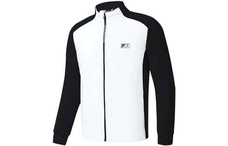 Спортивная куртка-пуховик мужская белая Fila, цвет Jade White