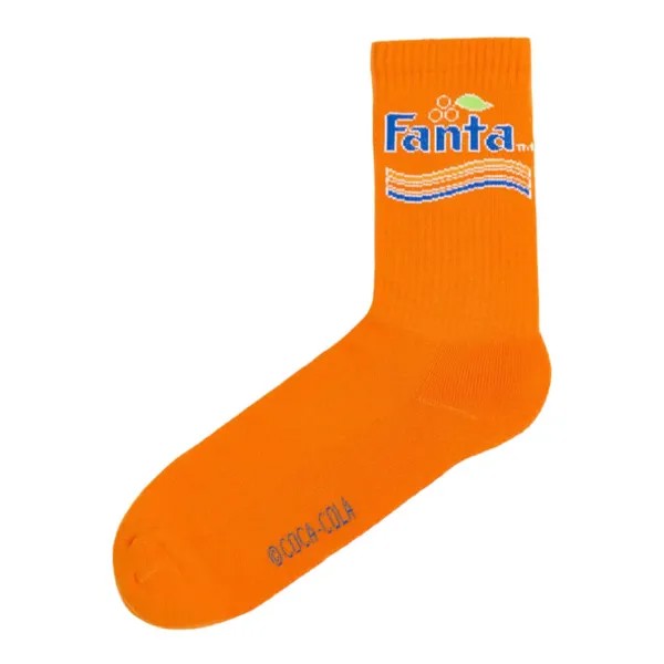 Носки H&M Fanta Motif-Detail, оранжевый