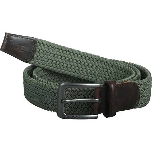 Ремень мужской Сплав эластичный (мультиразмерный) olive 100 см