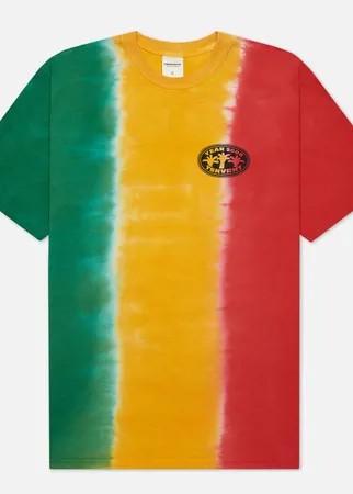 Мужская футболка thisisneverthat Vertical Tie Dye, цвет зелёный, размер S