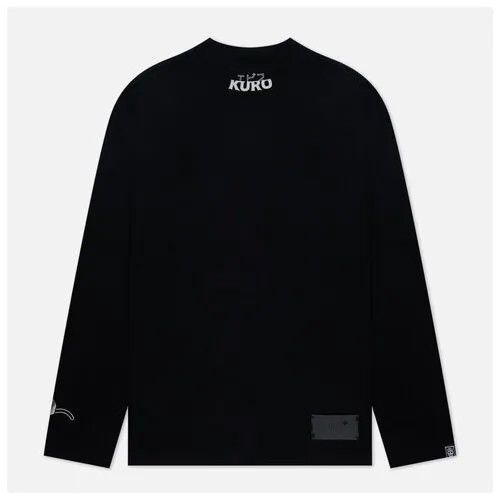 Мужской лонгслив Evisu Masterpiece Mock Neck чёрный , Размер S