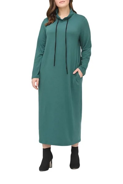 Платье-толстовка женское SVESTA R994/VERF зеленое 52