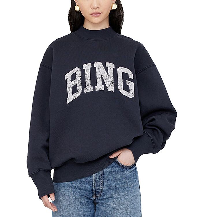Толстовка с заниженными плечами Anine Bing Bradie, синий