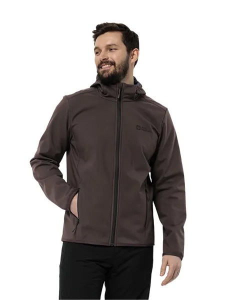 Куртка Jack Wolfskin Softshelljacke Bornberg, коричневый