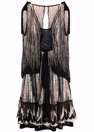 Chanel Pre-Owned многослойное платье 2011-го года