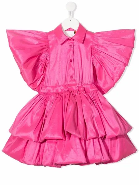 Caroline Bosmans ruched-detail shirt dress