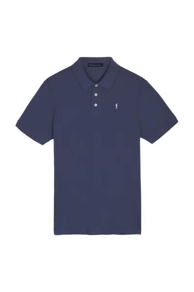 Поло Polo Club, цвет Denim Blau