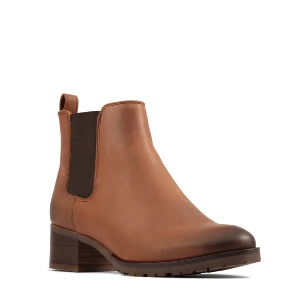 Полусапоги женские Clarks Mila Top 26151640 коричневые 36 EU