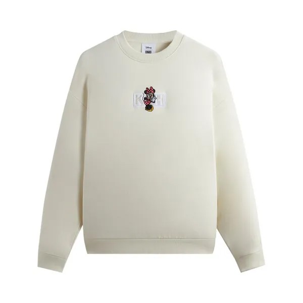 Толстовка Kith For Mickey & Friends Cyber Monday Minnie Classic Logo Crewneck, кремовый