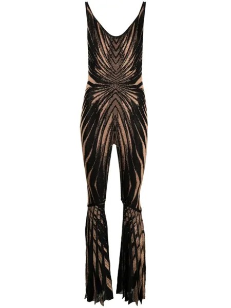 Roberto Cavalli комбинезон с абстрактным узором