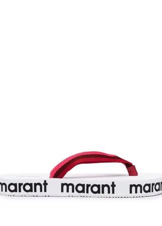 Isabel Marant шлепанцы с логотипом