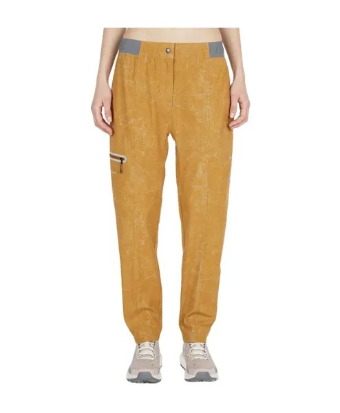 Спортивные брюки And Wander Terrex с логотипом Adidas, коричневый