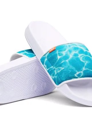 Мужские шлепанцы Lounge Pool Slide (Aqua/White, 11)
