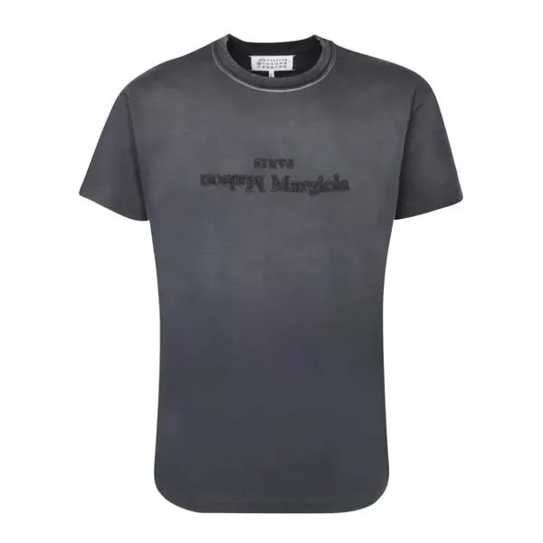 Футболка cotton t-shirt Maison Margiela, черный