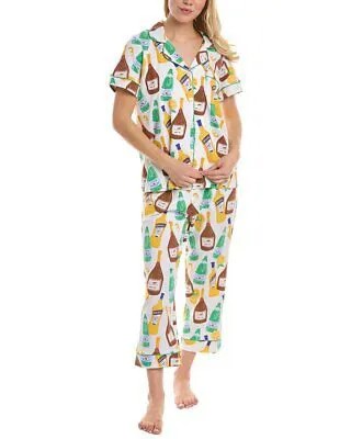 Пижамы с изголовьем, женский пижамный комплект из 2 предметов
