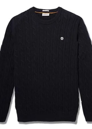 Phillips Brook Lambswool Cable Crew Sweater (Regular)