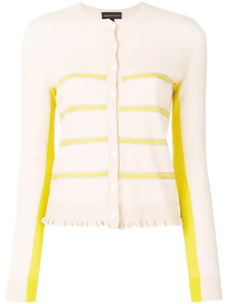 Cashmere In Love укороченный полосатый кардиган 'Capucine'