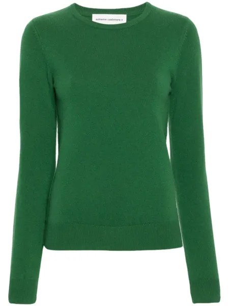 Джемпер N?41 Body из смесового кашемира extreme cashmere, зеленый