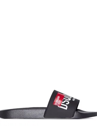 Dsquared2 шлепанцы с логотипом
