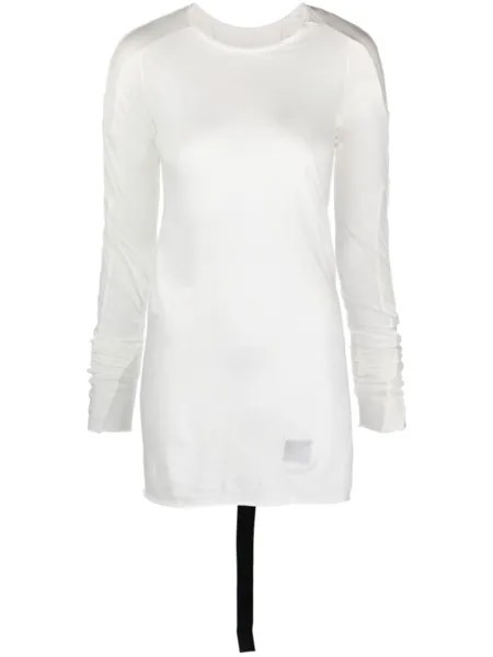 Rick Owens DRKSHDW Scarification cotton T-shirt, белый