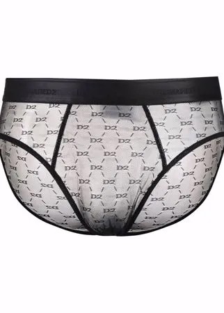 Dsquared2 трусы-брифы с логотипом