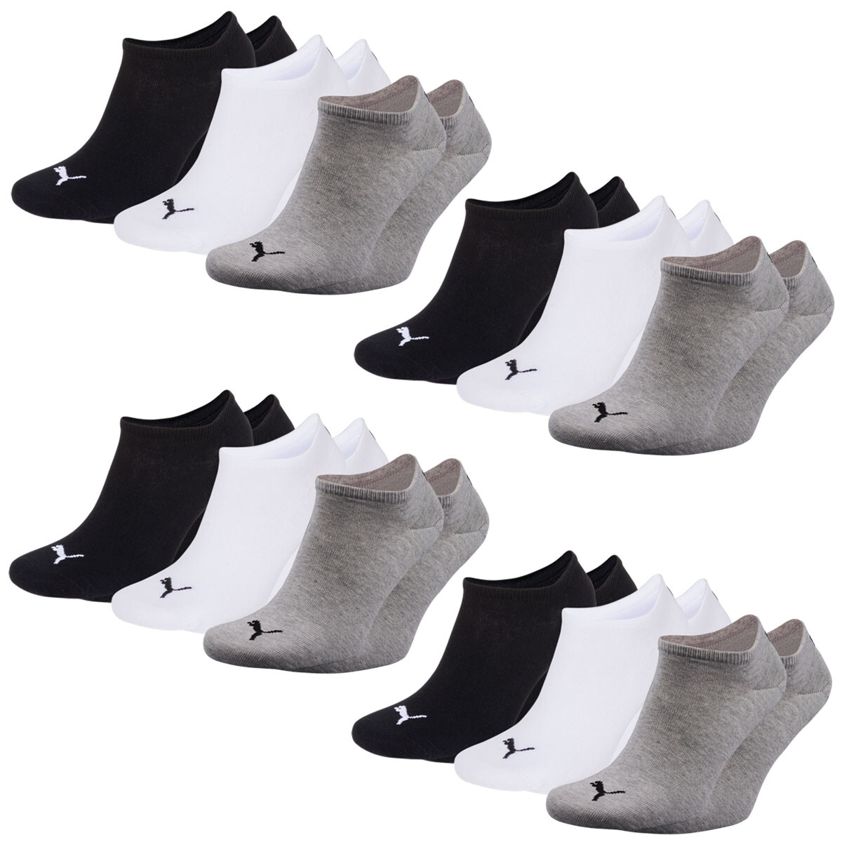 Носки Puma 12 шт, черный