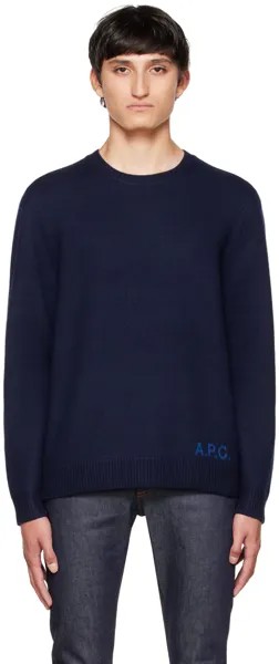 Темно-синий свитер Эдварда A.P.C.