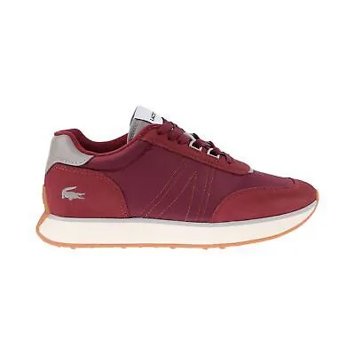 Мужские туфли Lacoste L-Spin Deluxe Textile SMA Burgundy-Off White 745sma0003-3c9