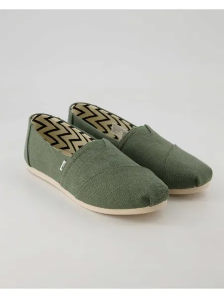 Тапочки TOMS, зеленый