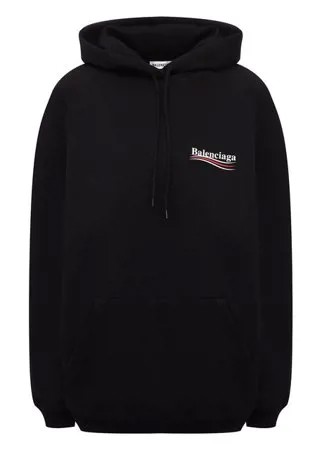 Хлопковое худи Balenciaga