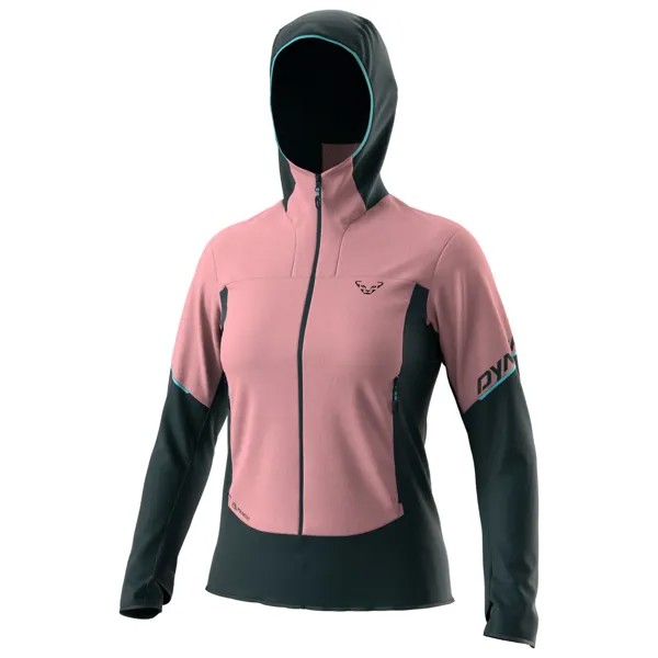 Флисовая жилетка Dynafit Women's Traverse Alpha Hooded, цвет Mokarosa/3010