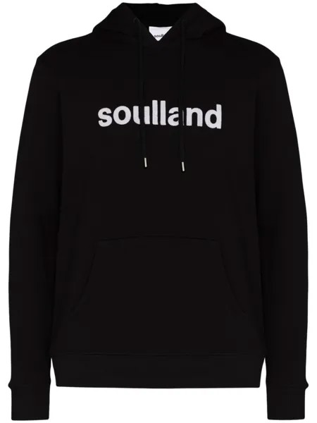 Soulland худи Goodie с логотипом, черный