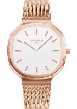 Fashion наручные  женские часы Obaku V253LXVWMV. Коллекция Oktant