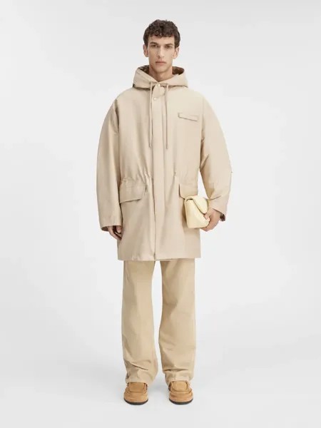 Парка с капюшоном Марроне Jacquemus, бежевый
