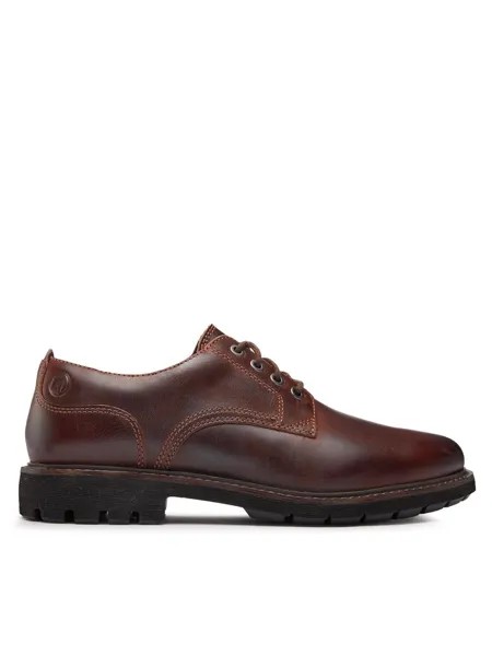Полуботинки Batcombe Tie Clarks, коричневый