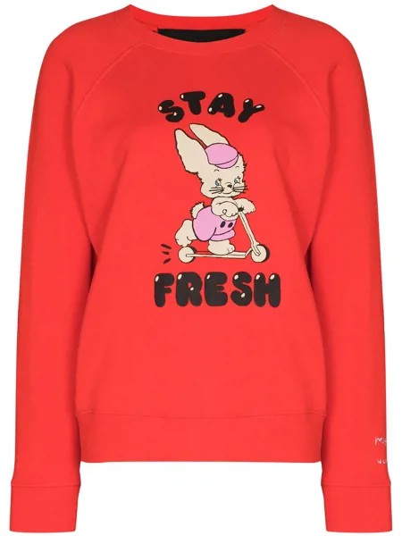 Marc Jacobs толстовка Stay Fresh из коллаборации с Magda Archer