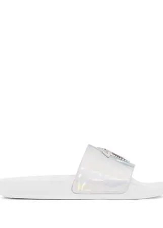 Giuseppe Zanotti шлепанцы Brett с логотипом
