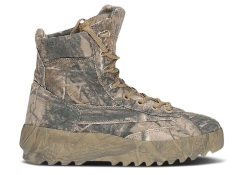 Кроссовки Yeezy Yeezy Season 5 Military Boot 'Camo', коричневый