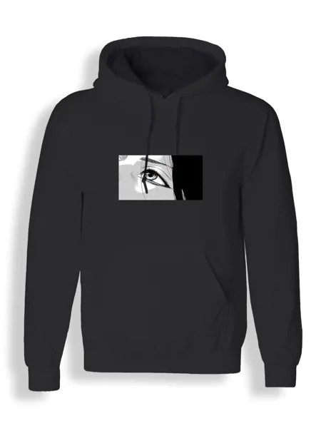 Худи унисекс СувенирShop Девушка/Аниме/Японский стиль 7 черное 4XL