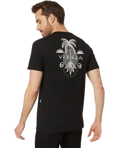 Футболка VISSLA Above and Below Organic Short Sleeve Tee, цвет Phantom