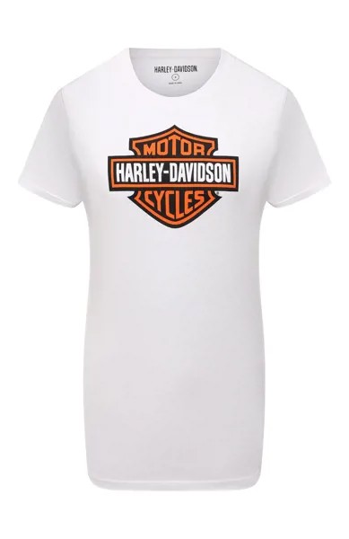 Хлопковая футболка Harley-Davidson
