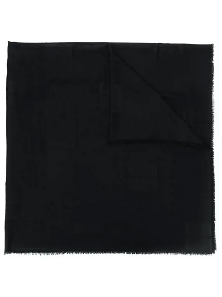Givenchy шарф с вышитым логотипом