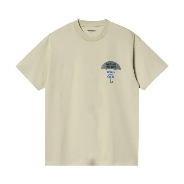 Футболка Carhartt WIP Short-Sleeve Cover T-Shirt, желтый