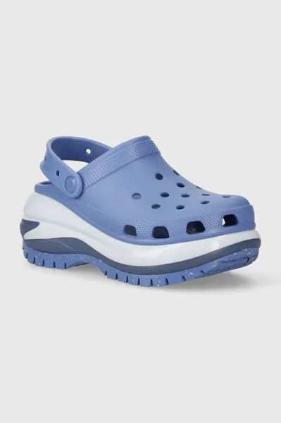 Классические шлепанцы Mega Crush Clog Crocs, синий