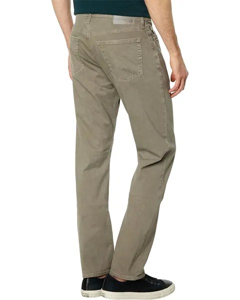 Брюки AG Jeans Everett Slim Straight Leg Twill Pants, цвет Sulfur Light Sterling