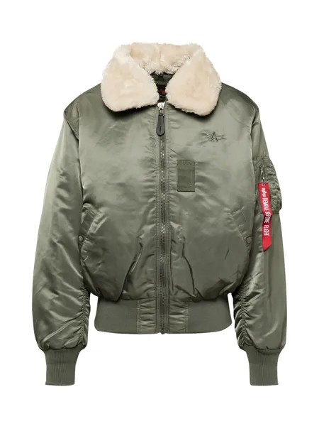 Межсезонная куртка Alpha Industries B 15, зеленый