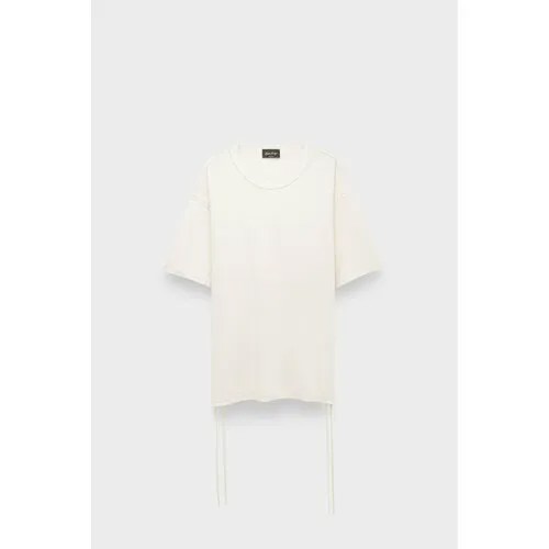 Футболка Andrea Ya'aqov oversized t- shirt, размер 56, кремовый