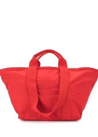 Alexander Wang сумка-тоут с вышитым логотипом